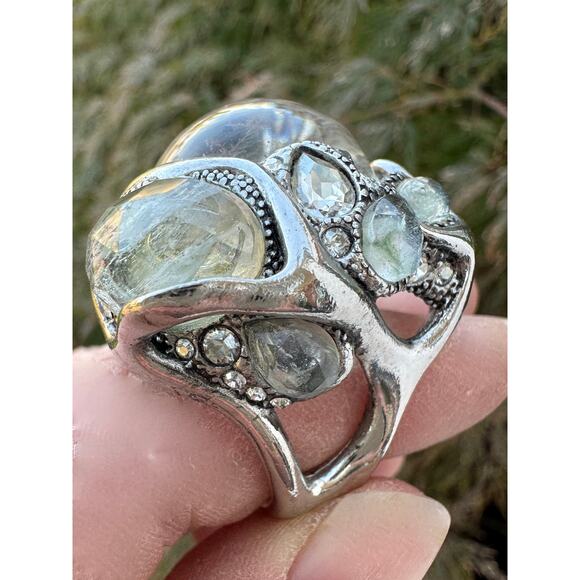 Alexis Bittar 'Lucite Jardin Mystère' Cocktail Ring US 6.75 - Picture 9 of 9